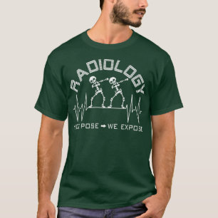 T-shirt Radiologie drôle squelettes dansants radiologue