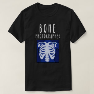 T-shirt Radiologie Médecin radiologue, os, photographe