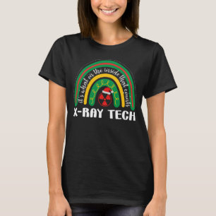 T-shirt Radiologie technologique de Christmas Rainbow Xray