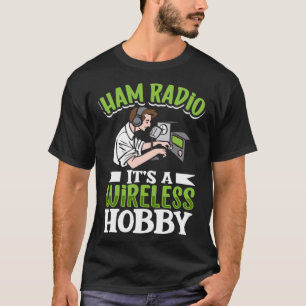 T-shirt Radioopératrice de jambon Radio Amateur Radio Sign