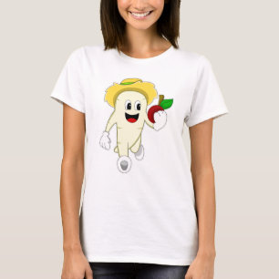 T-shirt Radish comme fermier avec des fruits