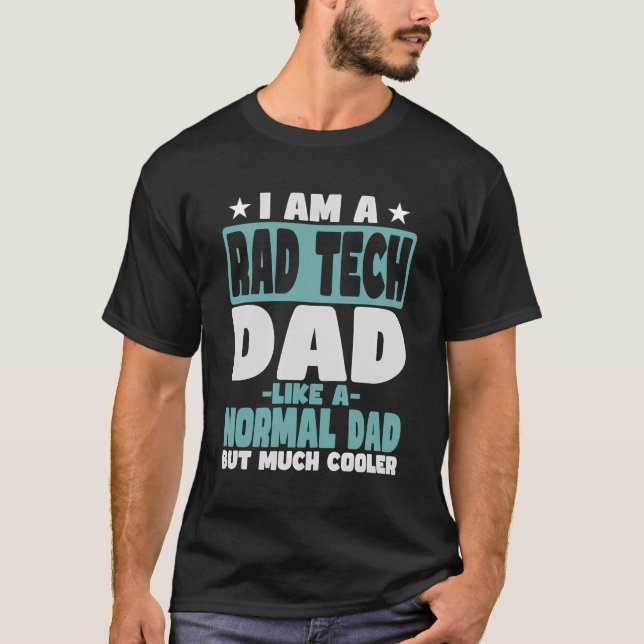 T-shirt Radtech Papa Glacière par rapport à la normale (Devant)