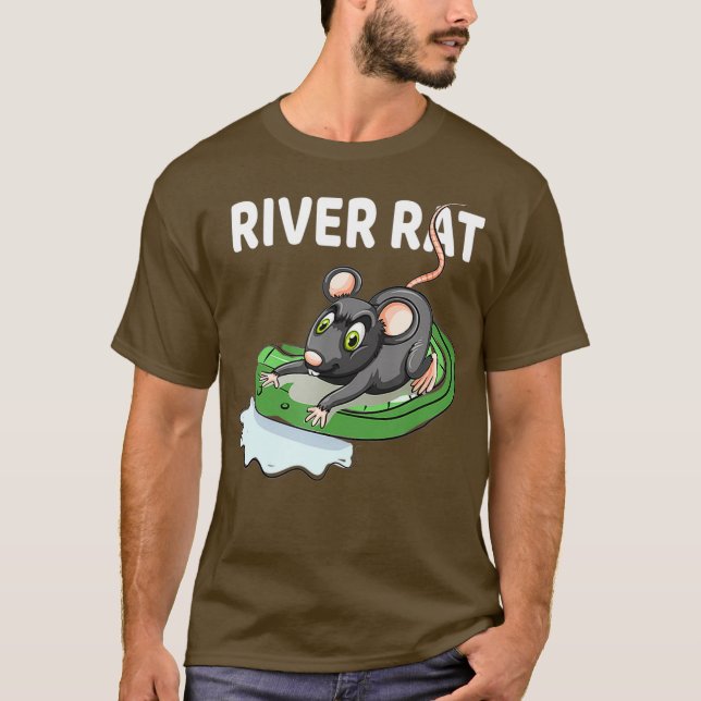 T-shirt Rafting fluvial (Devant)