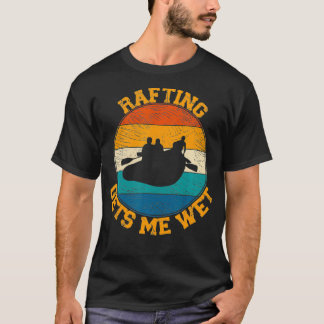 T-shirt Rafting me donne Wet Funny Retro Vintage Water Spo