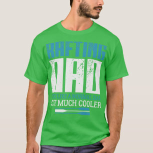T-shirt Rafting papa Peau Bleu Raprès