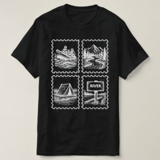 T-shirt Rafting River Life