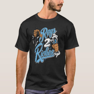 T-shirt Rag 2 Riches JD 1 haute OG UNC Toe Correspondance