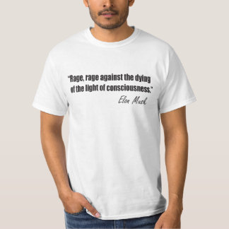 T-shirt Rage Against the Dying of the Light