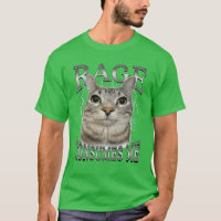 Rage Me Consume Drôle Silly Staring Cat Meme Femme