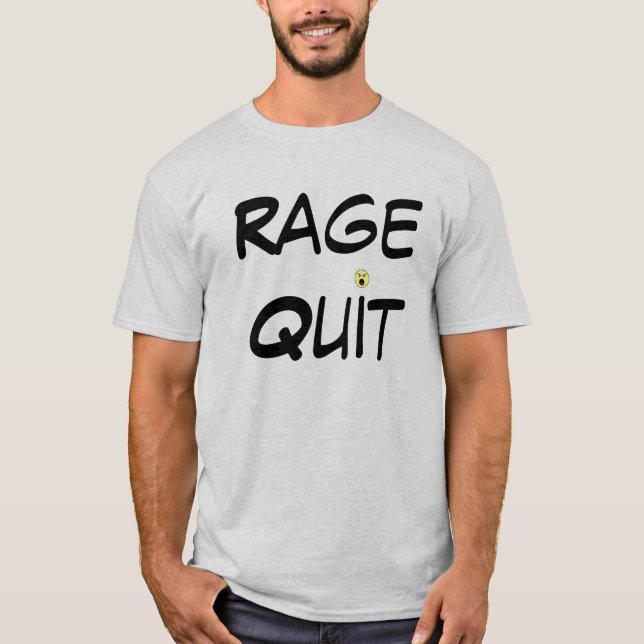 T-shirt Rage stoppée (classique) (Devant)