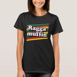 T-shirt Raggamuffin Rasta Jamaïque Racines Rastafarienne R