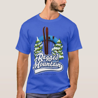 T-shirt Ragged Mountain New Hampshire ski 1