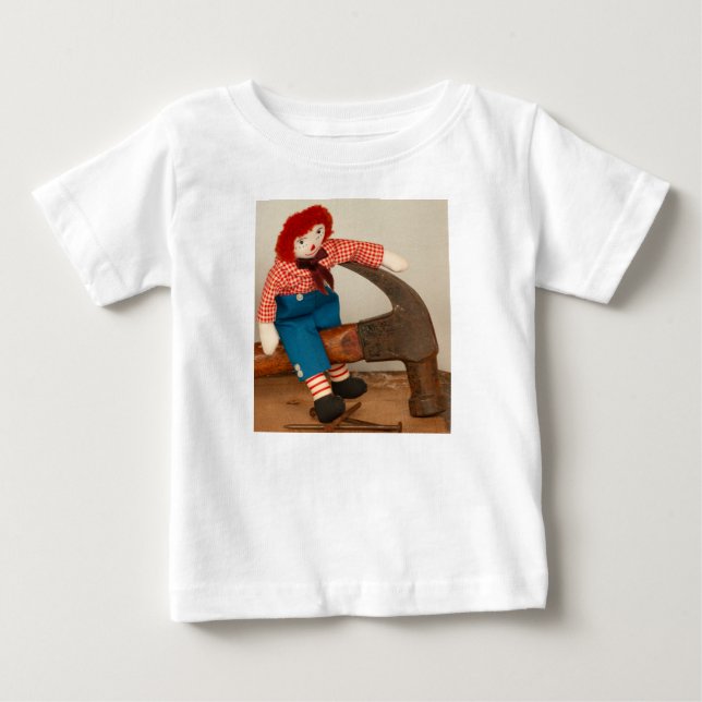 T-Shirt Raggedy Andy carpenter hammer (Front)
