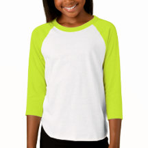 T-shirt raglan 3/4 pour filles