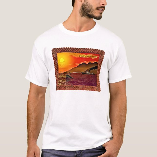 T-shirt Ragnarok Pour Baleines (Devant)