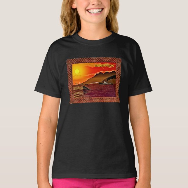 T-shirt Ragnarok Pour Baleines (Devant)