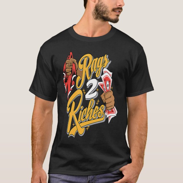 T-shirt Rags 2 Riches Citrus 7s Matching (Devant)