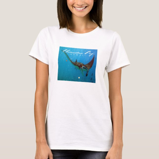 T-shirt Raies Hawaii Manta (Devant)