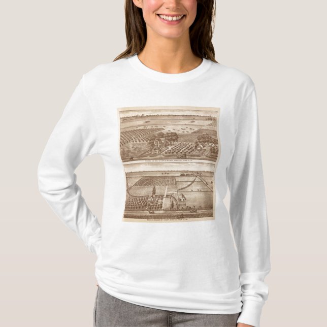 T-shirt Railsback, ranchs de Hackett (Devant)