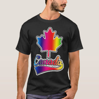 T-shirt Rainbow Canada