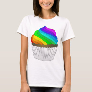 T-shirt Rainbow Cupcake