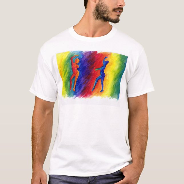 T-shirt Rainbow Degas (Devant)