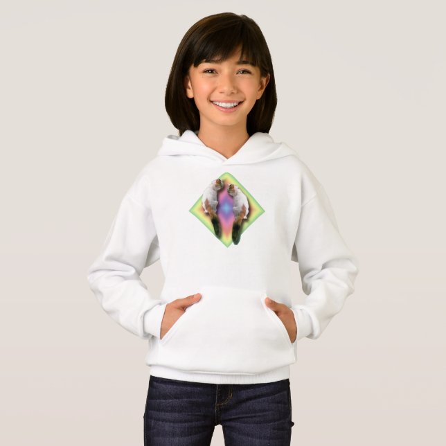 T-shirt - Rainbow diamond and Cats (Front Full)