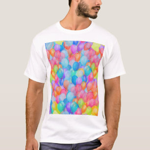T-shirt Rainbow Dreams : Watercolor Balloon Art