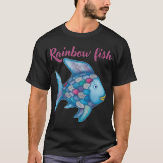 T-shirt Rainbow fish print for kids and adults 2022 gift