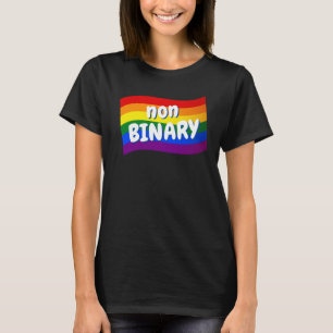 T-shirt Rainbow Flag non binaire non binaire LGBT LGBTQ pr