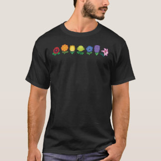 T-shirt Rainbow Flower Power gift