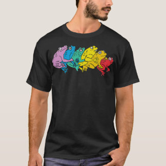 T-shirt Rainbow Gay Frog RAINBOW GAY FROG 2