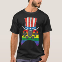 Rainbow Gay Gay Contrôleur Us Drapeau Top Hat Lgbt
