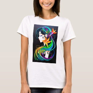 T-shirt Rainbow Hair Dream.