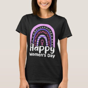 T-shirt Rainbow Journée Internationale Des Femmes 2022 Pou