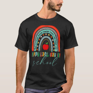 T-shirt Rainbow Joyeux Jour De L'École Apprendre Amour Ins
