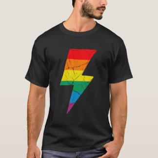 T-shirt Rainbow Lighting Bolt