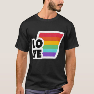 T-shirt Rainbow Love Pride Month friends