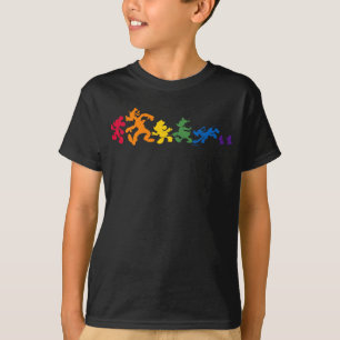 T-shirt Rainbow Mickey et ses amis Silhouette
