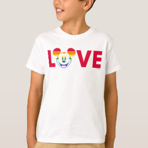 T-shirt Rainbow Mickey LOVE