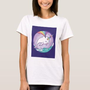 T-shirt Rainbow Narwhal