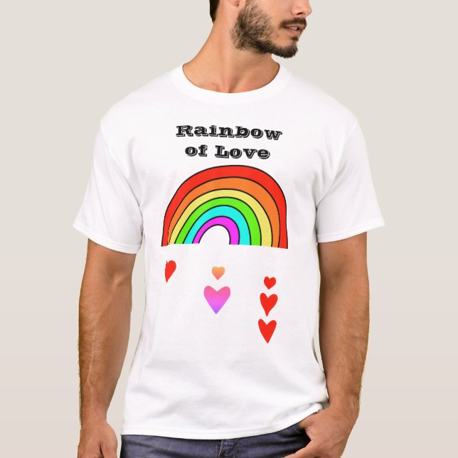 T-Shirt Rainbow of Love  (Front)