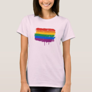 T-shirt Rainbow Paint