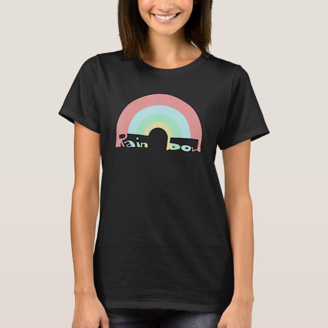 T-shirt Rainbow Pastel (Devant)