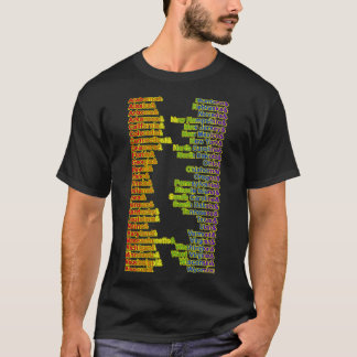 T-shirt Rainbow Pride Cinquante États LGBTQ