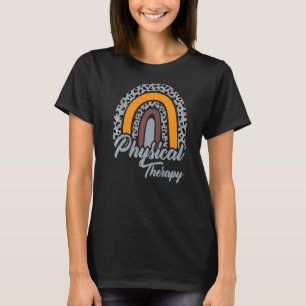 T-shirt Rainbow PT PTA Therapist