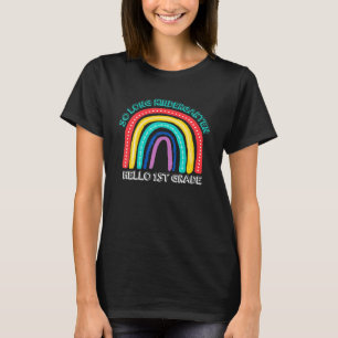 T-shirt Rainbow So Long Kindergarten Hello 1st First Grade