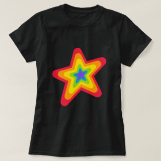 T-shirt Rainbow Star