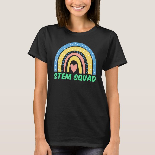 T-shirt Rainbow Stem Science Technique Technique Technique (Devant)