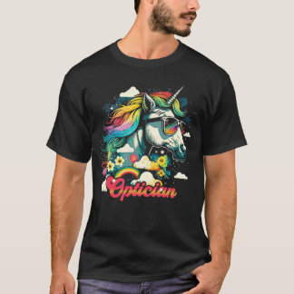 T-shirt Rainbow Unicorn Optician